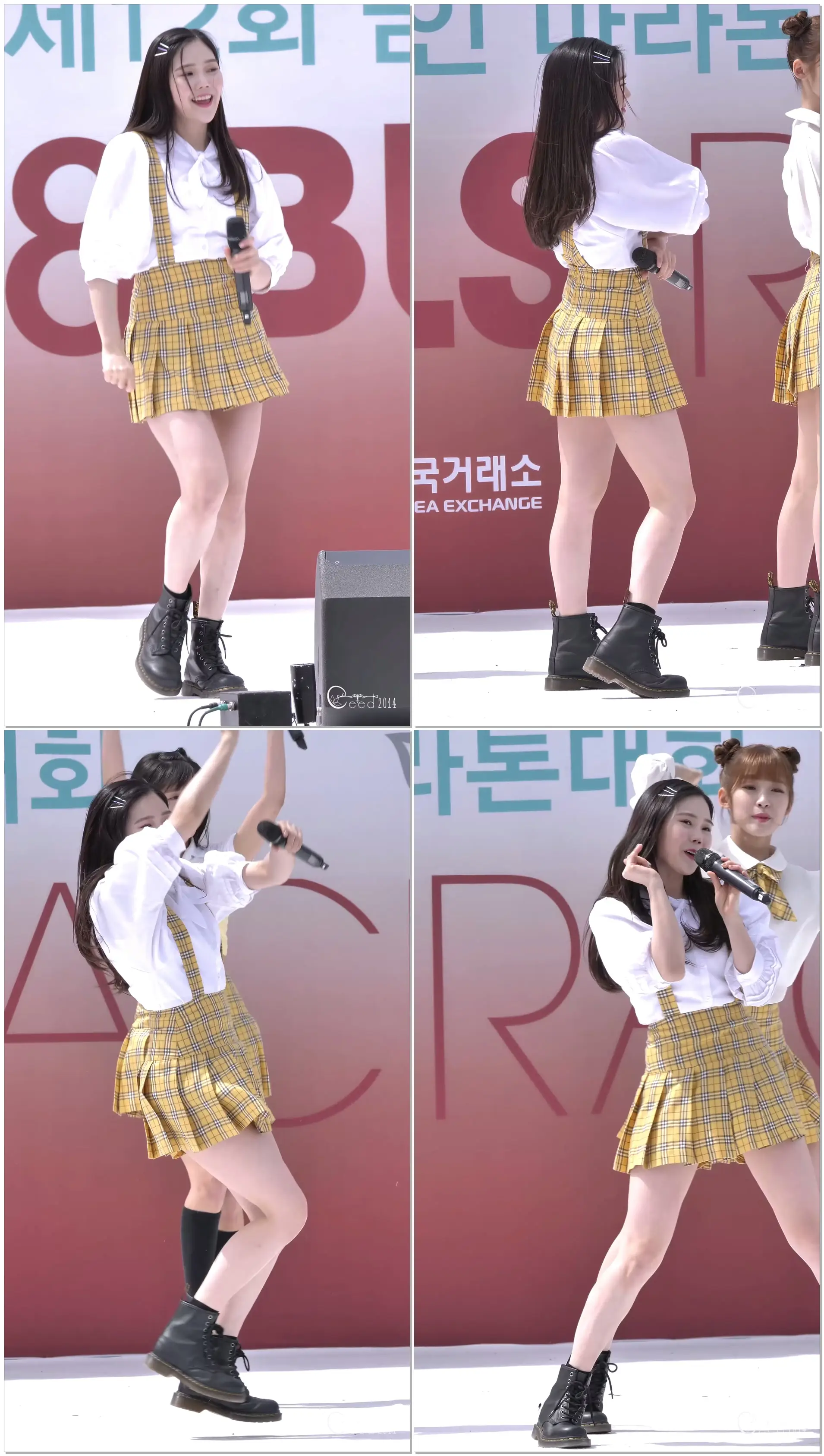 180407_오마이걸(OH MY GIRL)_효정_내 얘길 들어봐_불스레이스마라톤대회(여의도공원)_직캠_4k_60p_fancam by Ceed