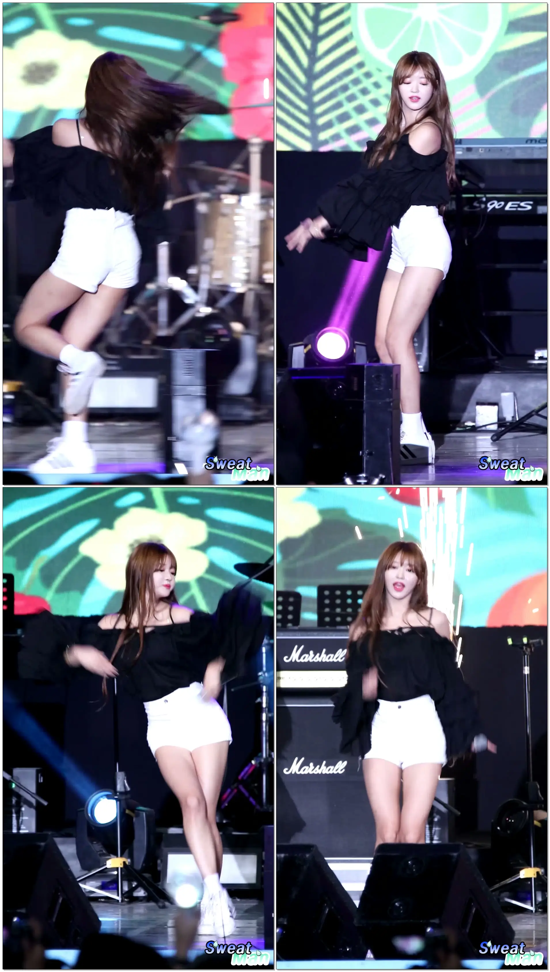 [60f] 180811 오마이걸(OH MY GIRL) 유아(YooA) - 내 얘길 들어봐(A-ing) @2018 국제해양레저위크 직캠(Fancam) By 땀맨(SweatMan)