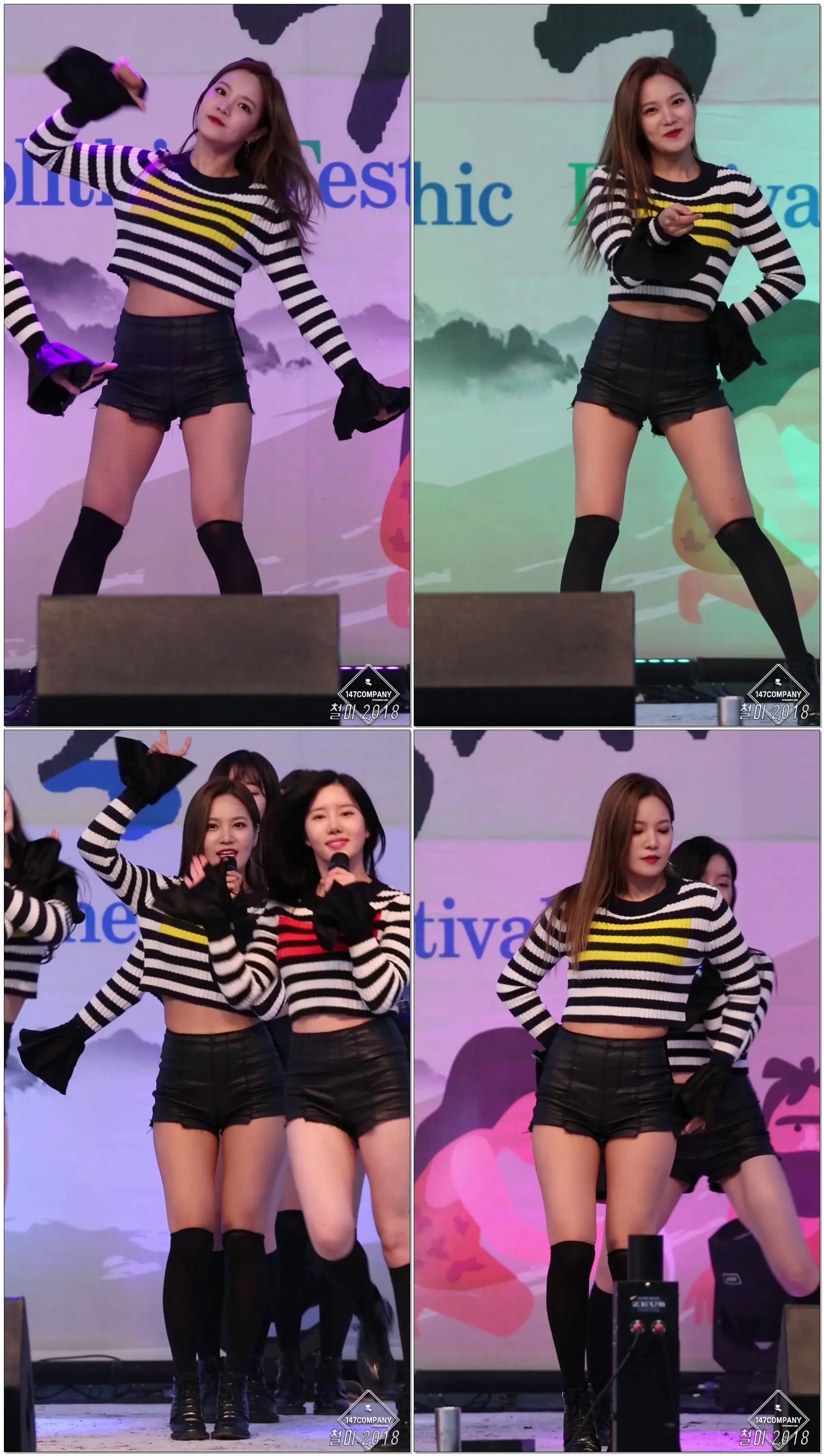 180507 베리굿 (Berry Good) 서율 (sᴇᴏʏᴜʀɪ) 비비디바비디부 BY 철이 147Company - 연천 구석기축제(직캠/fancam)