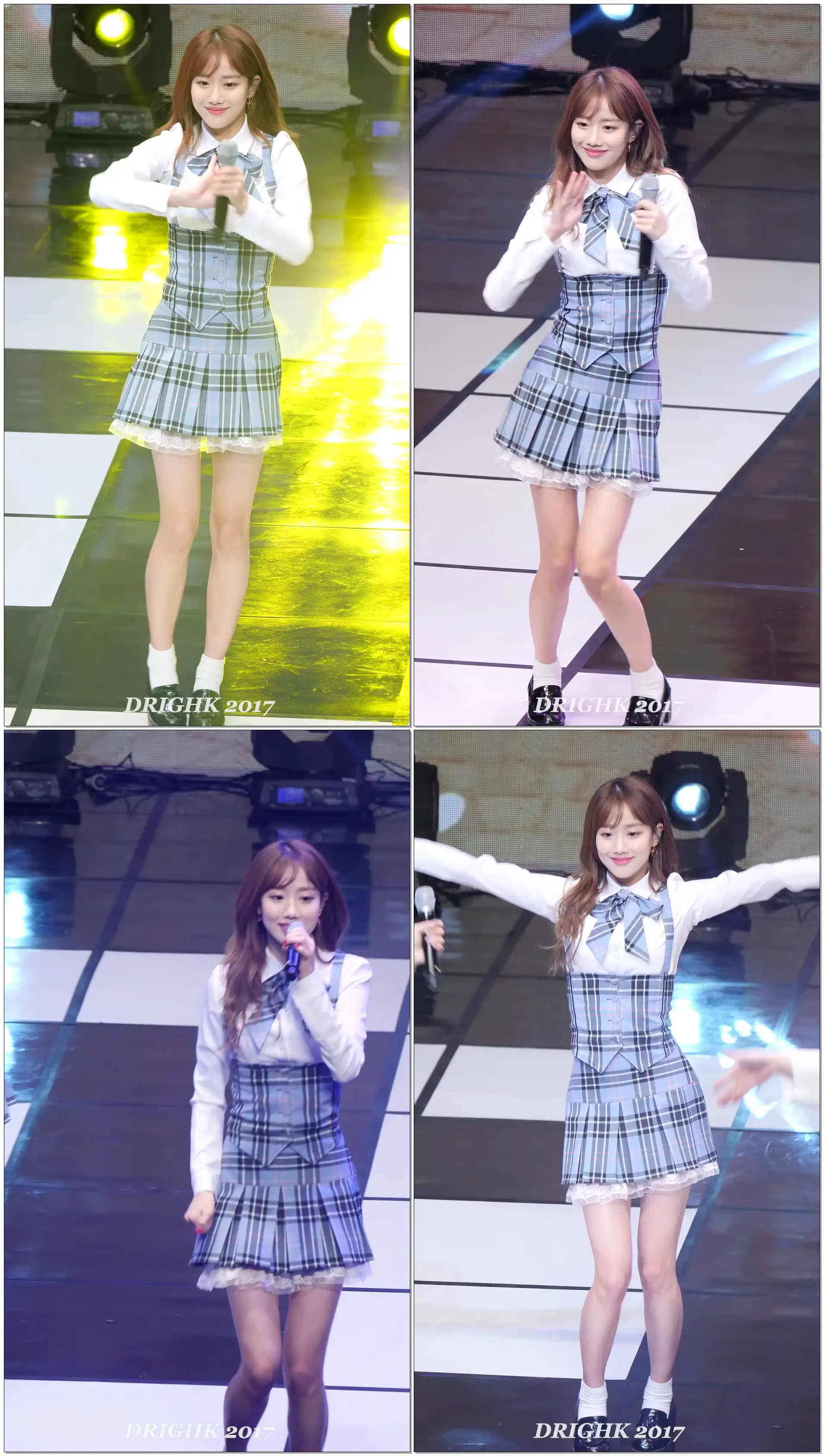 에이프릴(April) 나은 '봄의 나라 이야기' 직캠fancam [171216 평창올림픽 성공개최기원 강릉콘서트]