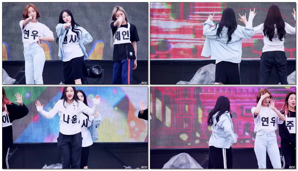 190501 #모모랜드 (#MOMOLAND) #낸시 (#NANCY) BAAM (뺌) 사복리허설, 음향사고 / 창원 근로자의 날 음악회
