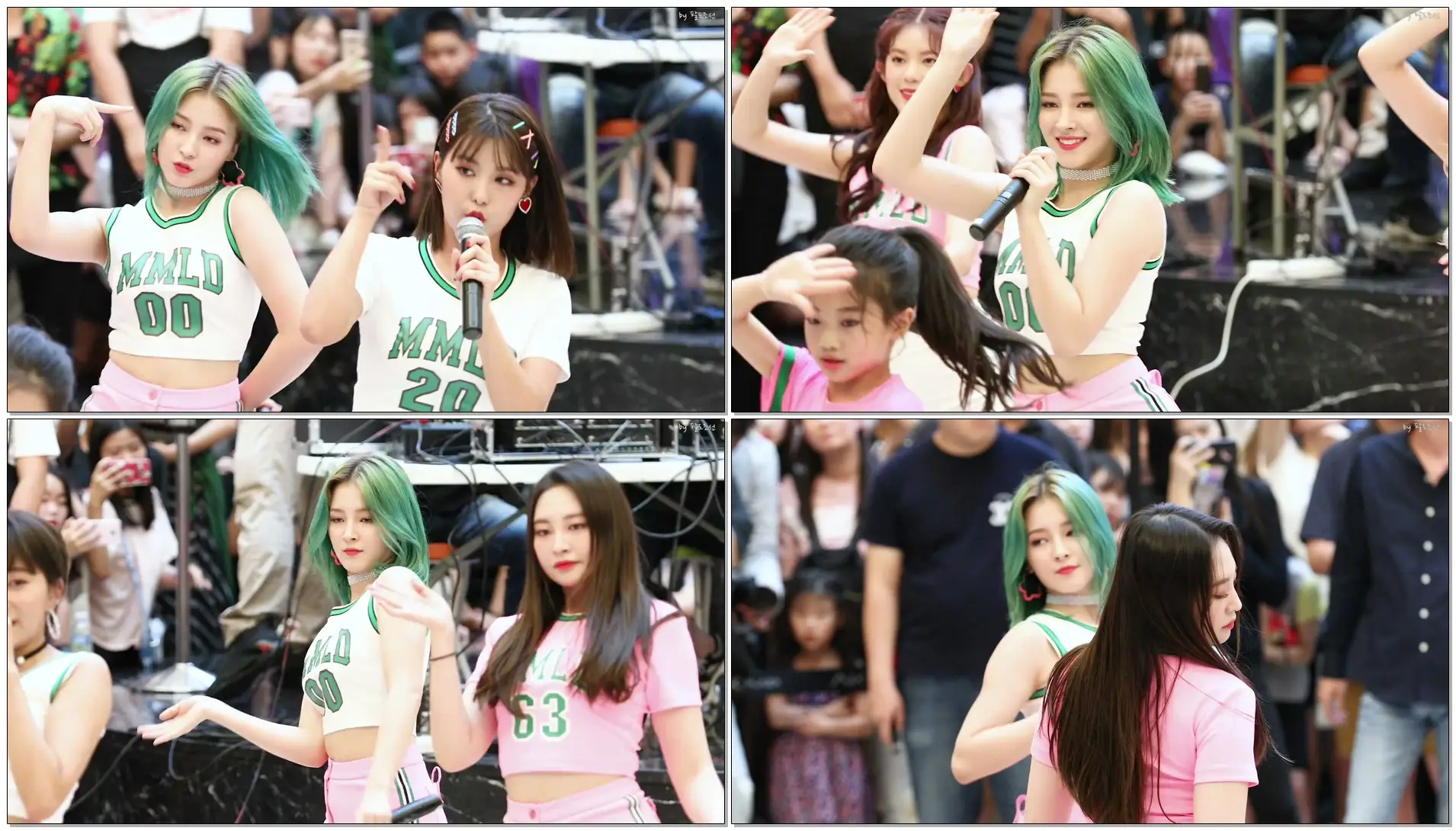 4K 180708 모모랜드 (MOMOLAND) '뿜뿜' (BBOOM BBOOM) 낸시 Nancy 직캠 With 나하은 @분당AK플라자 게릴라 공연 by 팔도조선