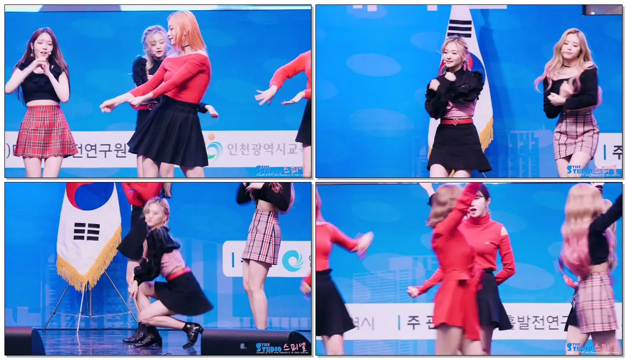 181117 프로미스나인 fromis_9 이나경 NAKYUNG 22세기 소녀 22Century Girl 4K 60P 직캠 @ 인천청소년 경제 대축전 by Spinel