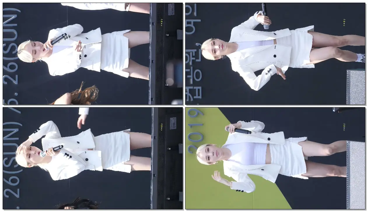 #MAMAMOO #마마무 Moon Byul #문별 gogobebe 고고베베 벤츠기브앤레이스 여의도공원 190526