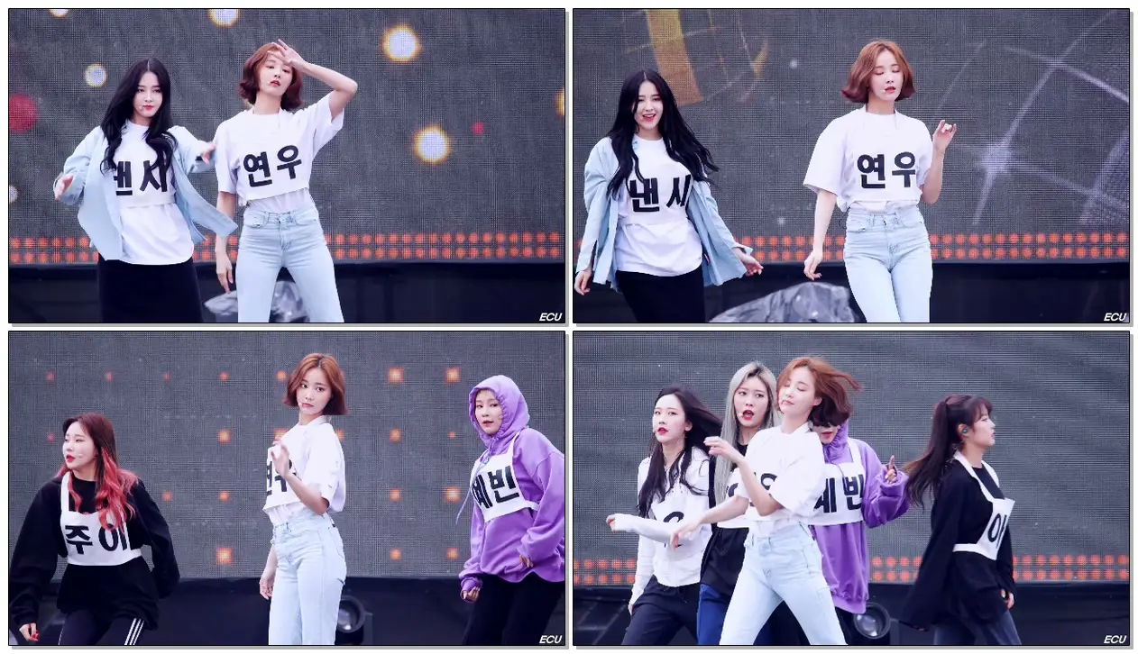 190501 #모모랜드 (#MOMOLAND) #연우 (#Yeonwoo) I'm So Hot (암쏘핫) 사복리허설 / 창원 근로자의날 음악회