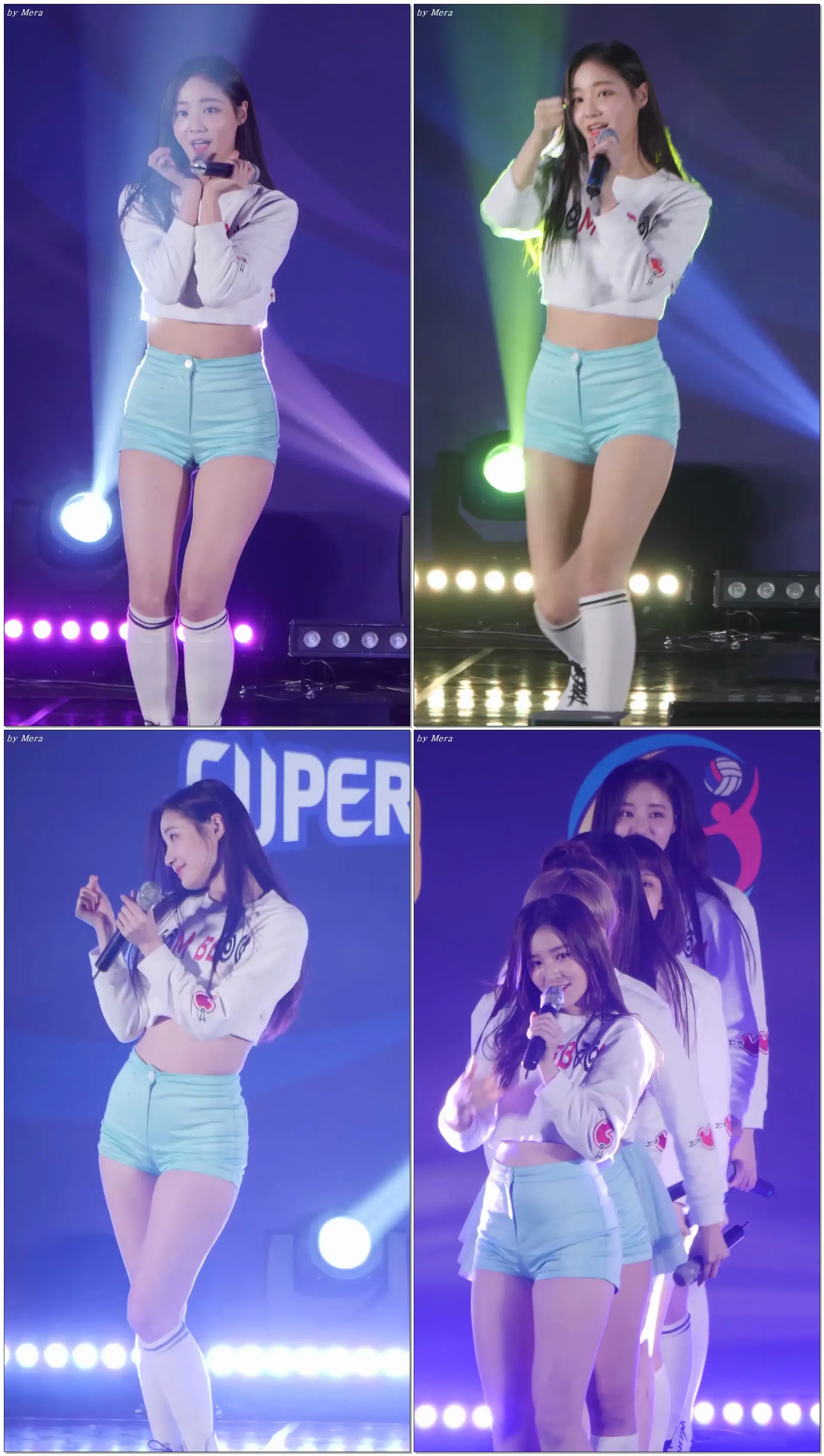 180408 MOMOLAND (모모랜드) 어마어마해 EDM Ver.[연우] YeonWoo 직캠 Fancam (화성여자배구 올스타 슈퍼매치) by Mera