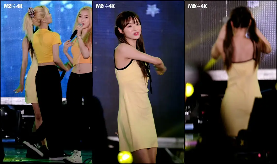190727 #오마이걸 #유아 ( 다섯번째 계절 음향사고 2절 무반주 라이브 ) 봉화은어축제 #직캠 #Fancam