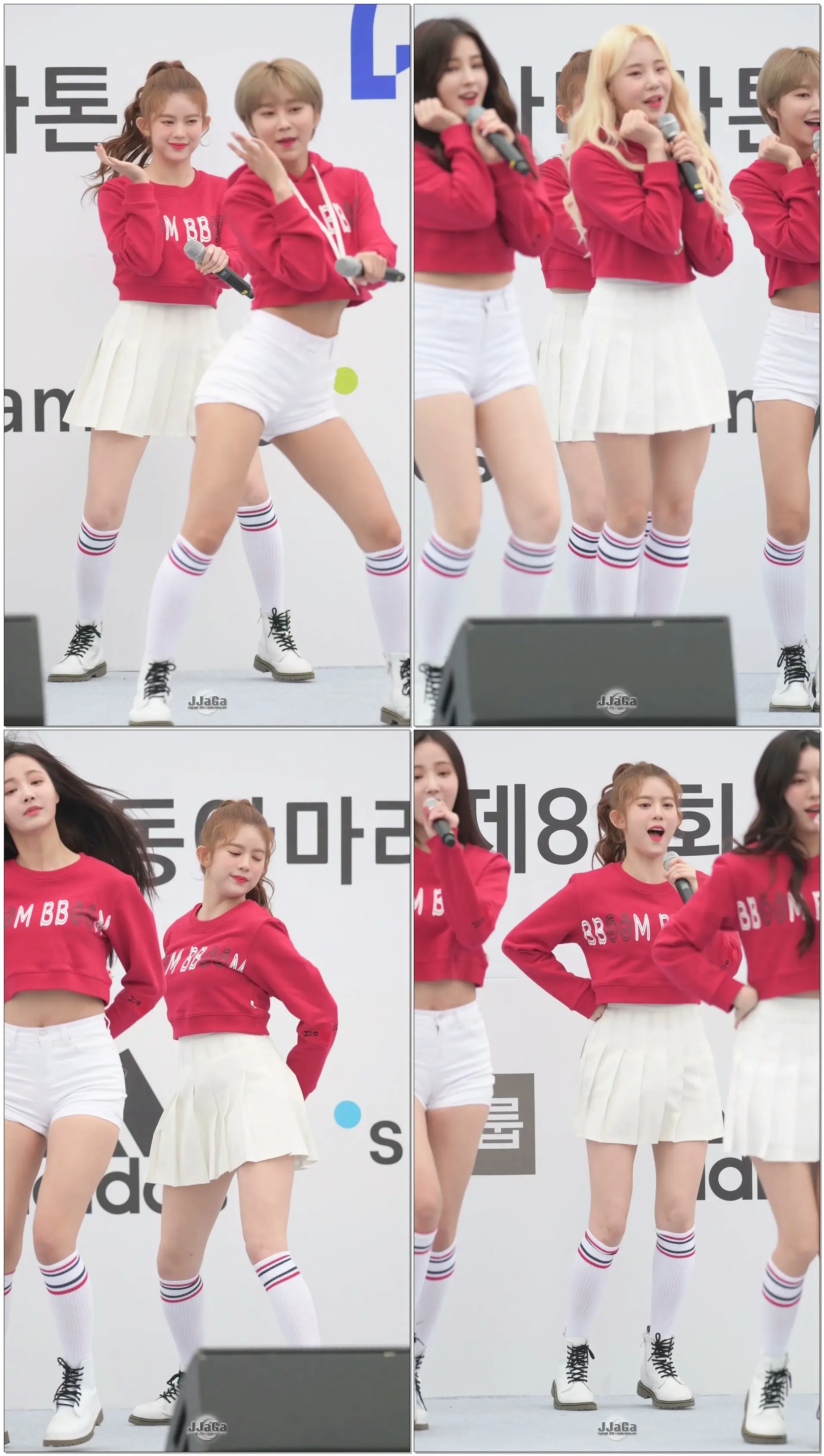 [4K] 180318 모모랜드 데이지 직캠 (MOMOLAND) -'짠쿵쾅' (Fancam) By.JJaGa !서울국제마라톤 AFTER PARTY @잠실종합운동장