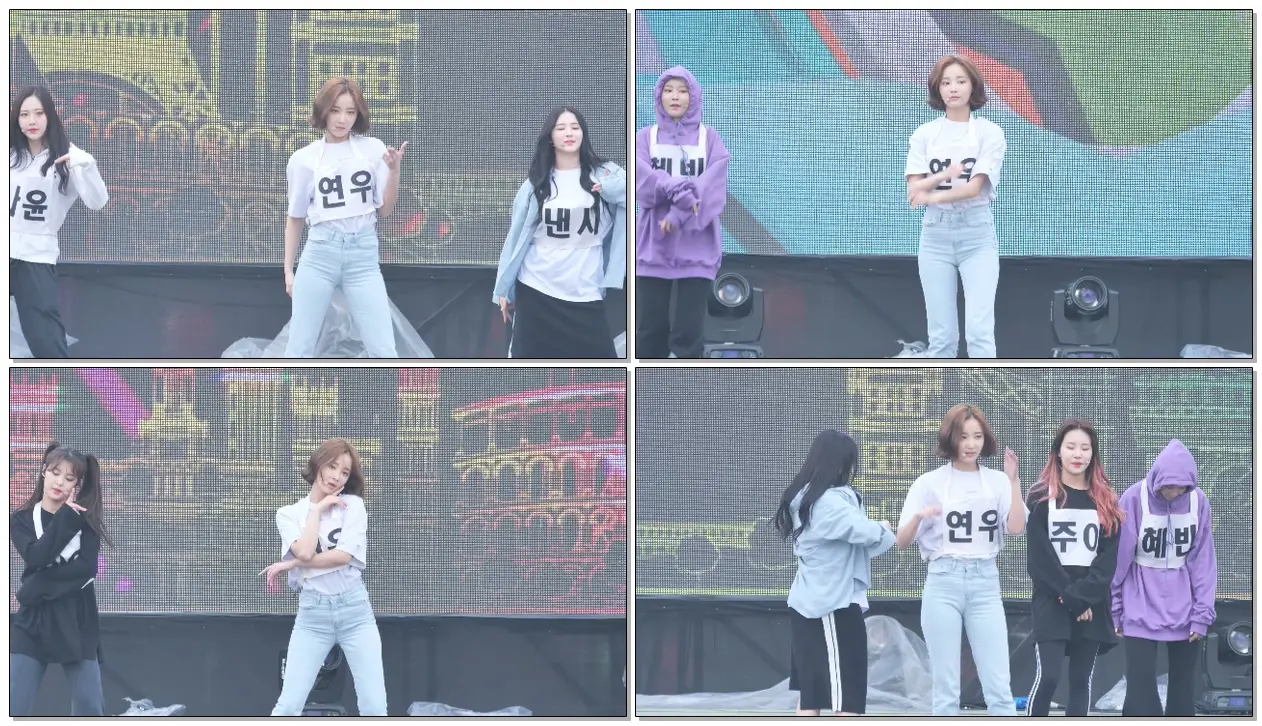 [rehearsal] 190501 #모모랜드 #MOMOLAND #연우 #Yeonwoo 뺌 BAAM '리허설 중 음향사고' @하이파이브 창원