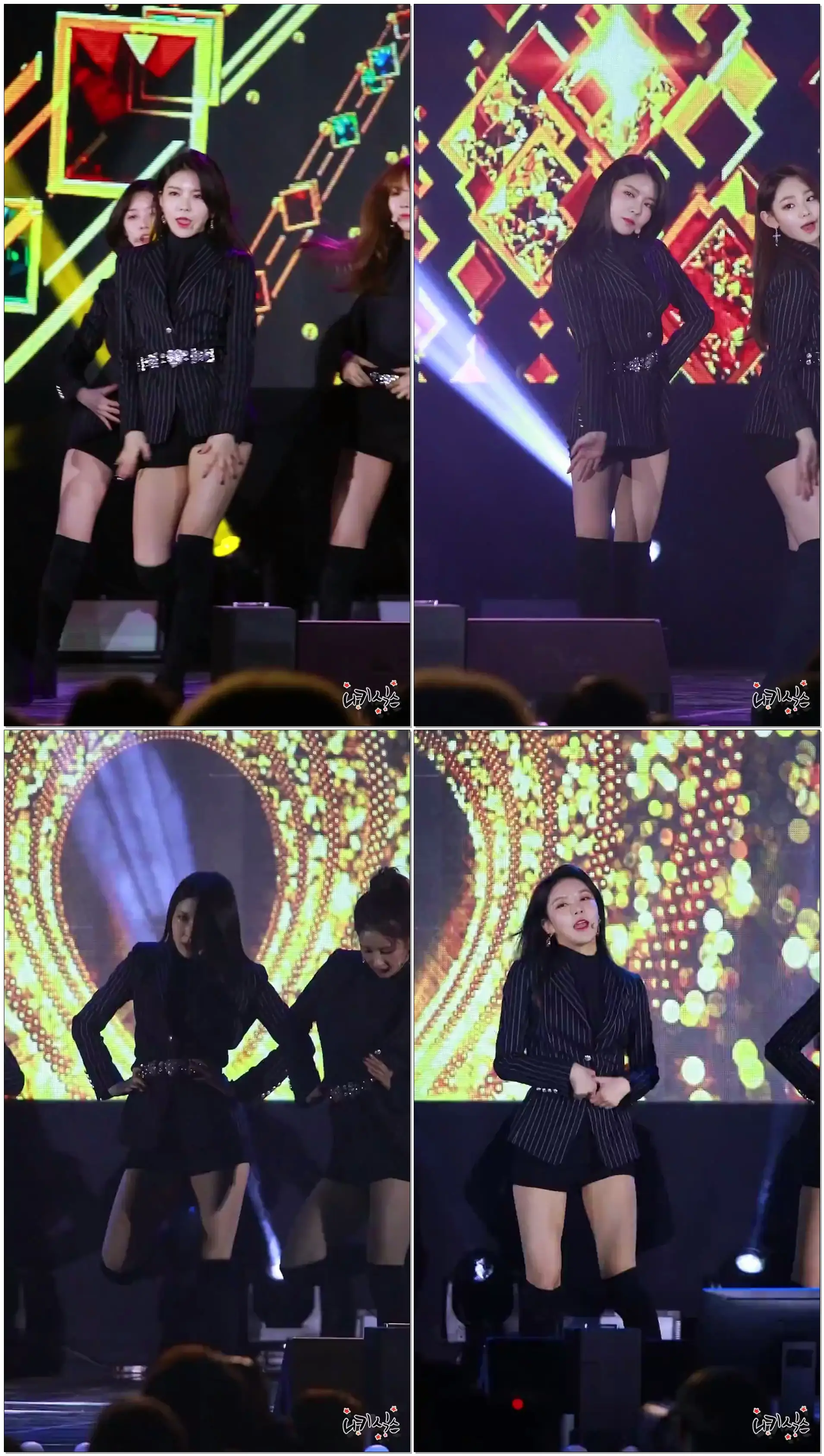 180303 구구단(gugudan) 나영(김나영) The Boots 2018 평창 페럴림픽 성화 합화행사 축하공연 직캠(Fancam) by 니키식스