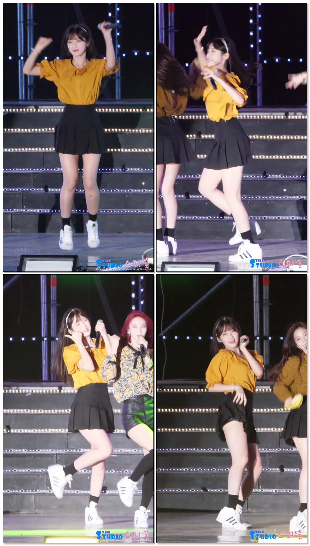 180909 오마이걸 OH MY GIRL 아린 Arin 바나나 알러지 원숭이 Banana allergy monkey 직캠 @ 대구로 케이팝 페스티벌 by Spinel