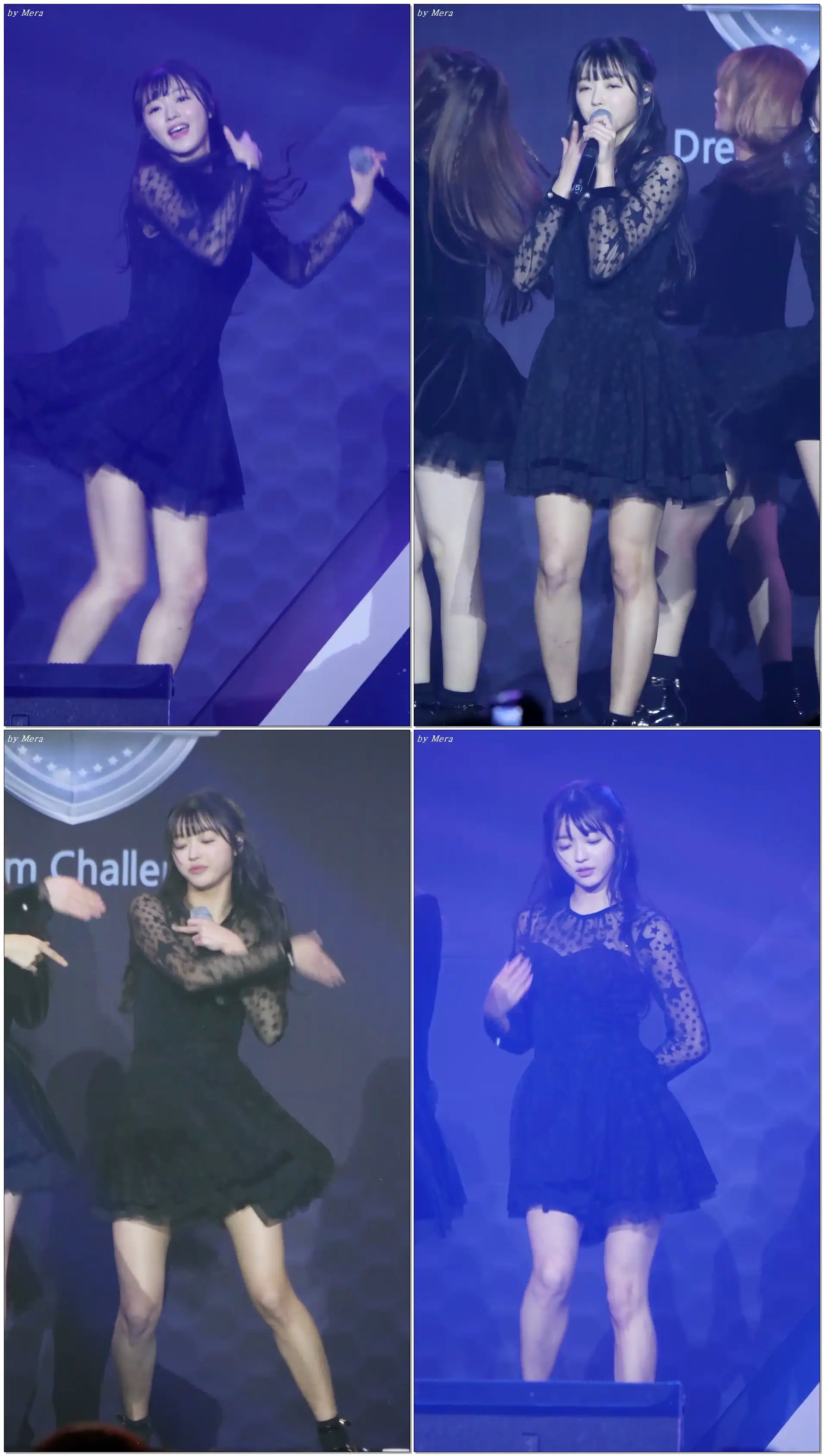 180211 오마이걸 (OH MY GIRL) 한 발짝 두 발짝(One Step, Two Steps) [유아] YooA 직캠 Fancam (스타크래프트 스쿨챔피언십) by Mera
