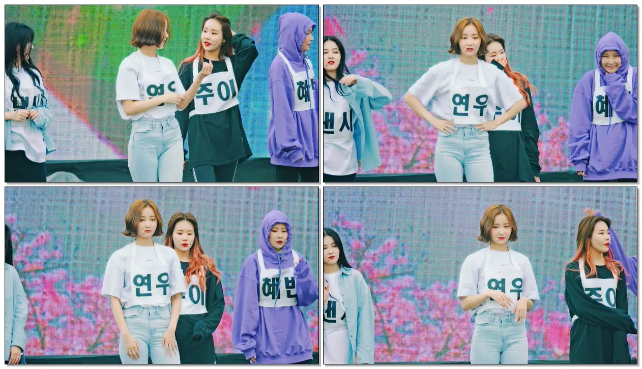 음향 사고에 #연우 귀여운 한마디 [ #MOMOLAND(#모모랜드) _ BAAM]@190501 창원 하이파이브 음악회