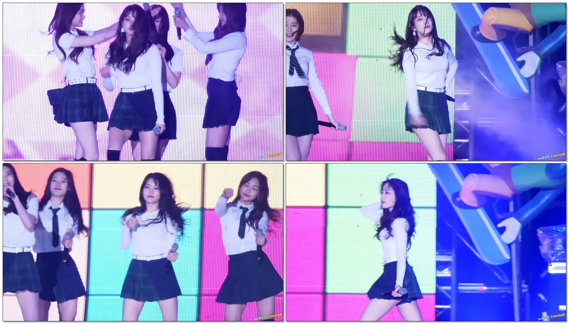 180407 주은 Jueun 다이아 DIA '나랑 사귈래 Will you go out with me' @평창 동계올림픽 국민감사 대축제 4K 60P 직캠 by DaftTaengk