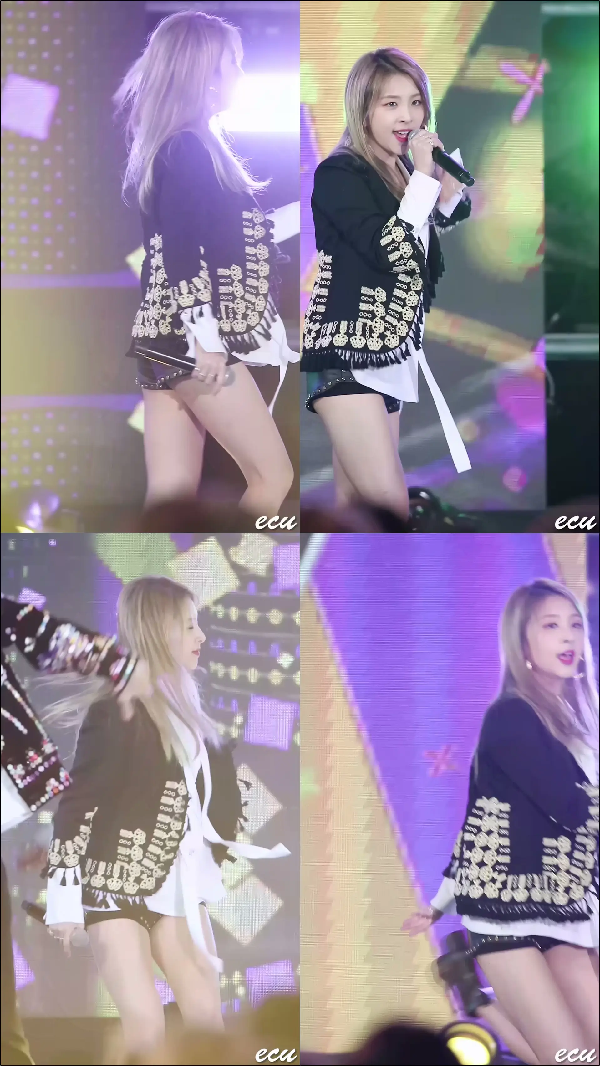 171024 K.A.R.D (카드) 전지우 (JIWOO) Hola Hola (올라올라) / 부산 원아시아 레전드 스테이지 직캠 fancam by ecu