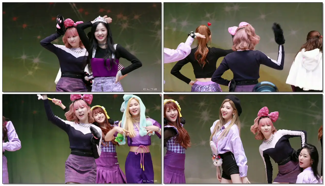 190202 체리블렛 싱글1집 Let's Play Cherry Bullet 발매기념 팬싸인회 한국방송회관 코바코홀 체리블렛 Q&A 보라 직캠 By 델네그로