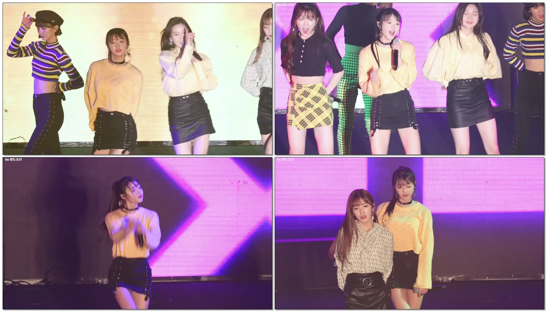 180224 오마이걸 (OH MY GIRL) '한발짝 두발짝' (One Step Two Steps) 유아 YooA 직캠 @평창동계올림픽 성공개최 페스티벌 by 팔도조선