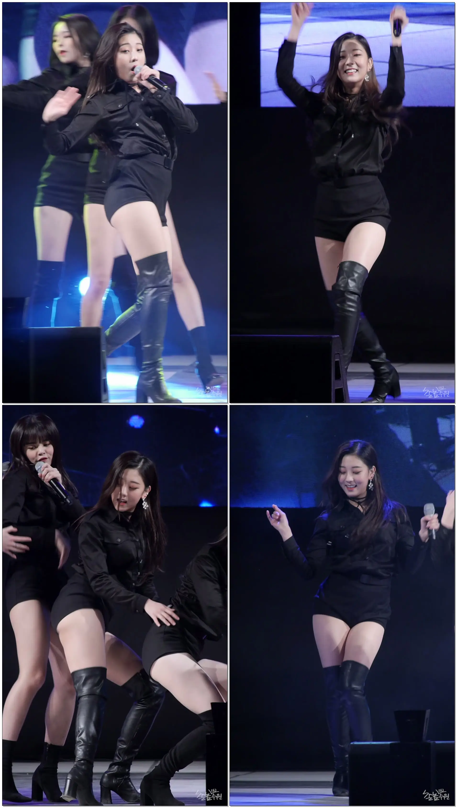 180429 CLC (씨엘씨) - 즐겨 (I Like It) (장승연) 직캠 by 수원촌놈 [포천 오뚜기 한마음축제 WBS 공개방송]