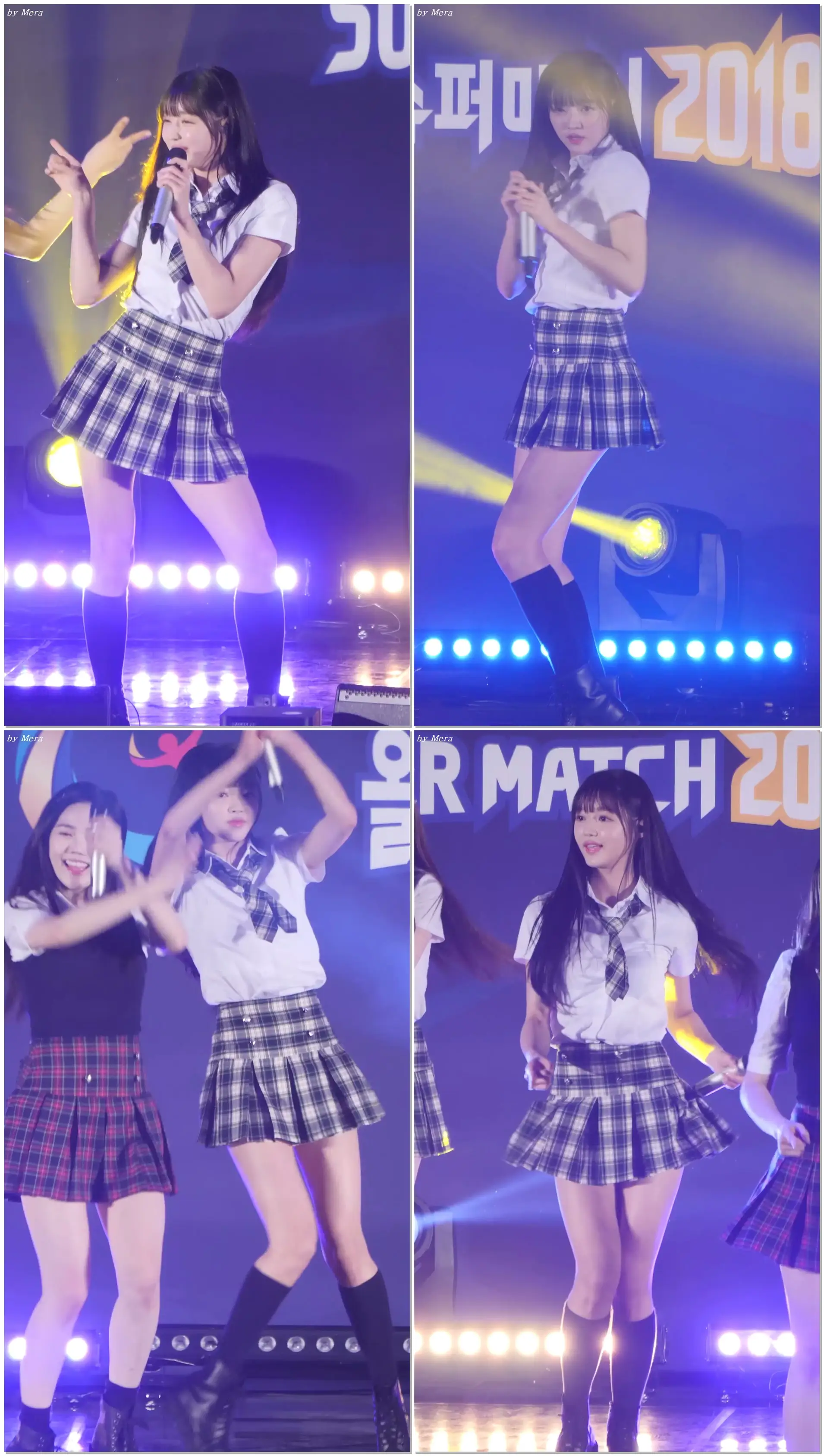 180408 오마이걸 (OH MY GIRL) 내 얘길 들어봐 (A-ing) [유아] YooA 직캠 Fancam (화성여자배구 올스타 슈퍼매치) by Mera