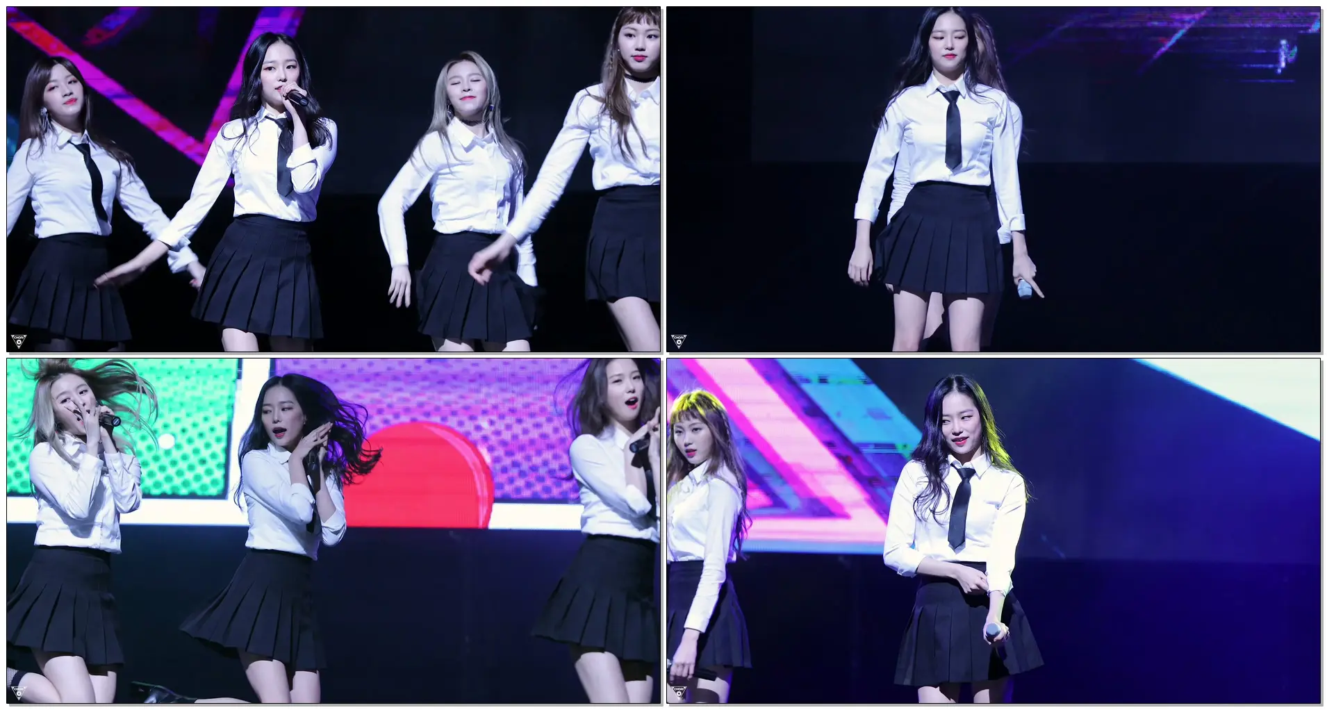 171126 CLC 예은 직캠 (Crystal Clear/장예은) - 아니야(No Oh Oh) @수능 D+3 콘서트(천안예술의전당)/Fancam By 쵸리(Chori)
