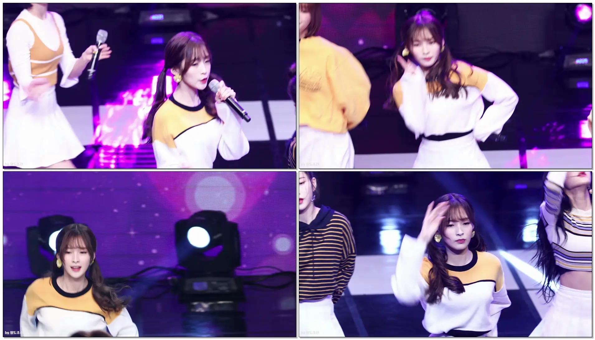 171216 오마이걸 (OH MY GIRL) 아린 ARIN '한발짝 두발짝' (One Step Two Steps) 직캠 @SBS러브FM 강릉콘서트 by 팔도조선