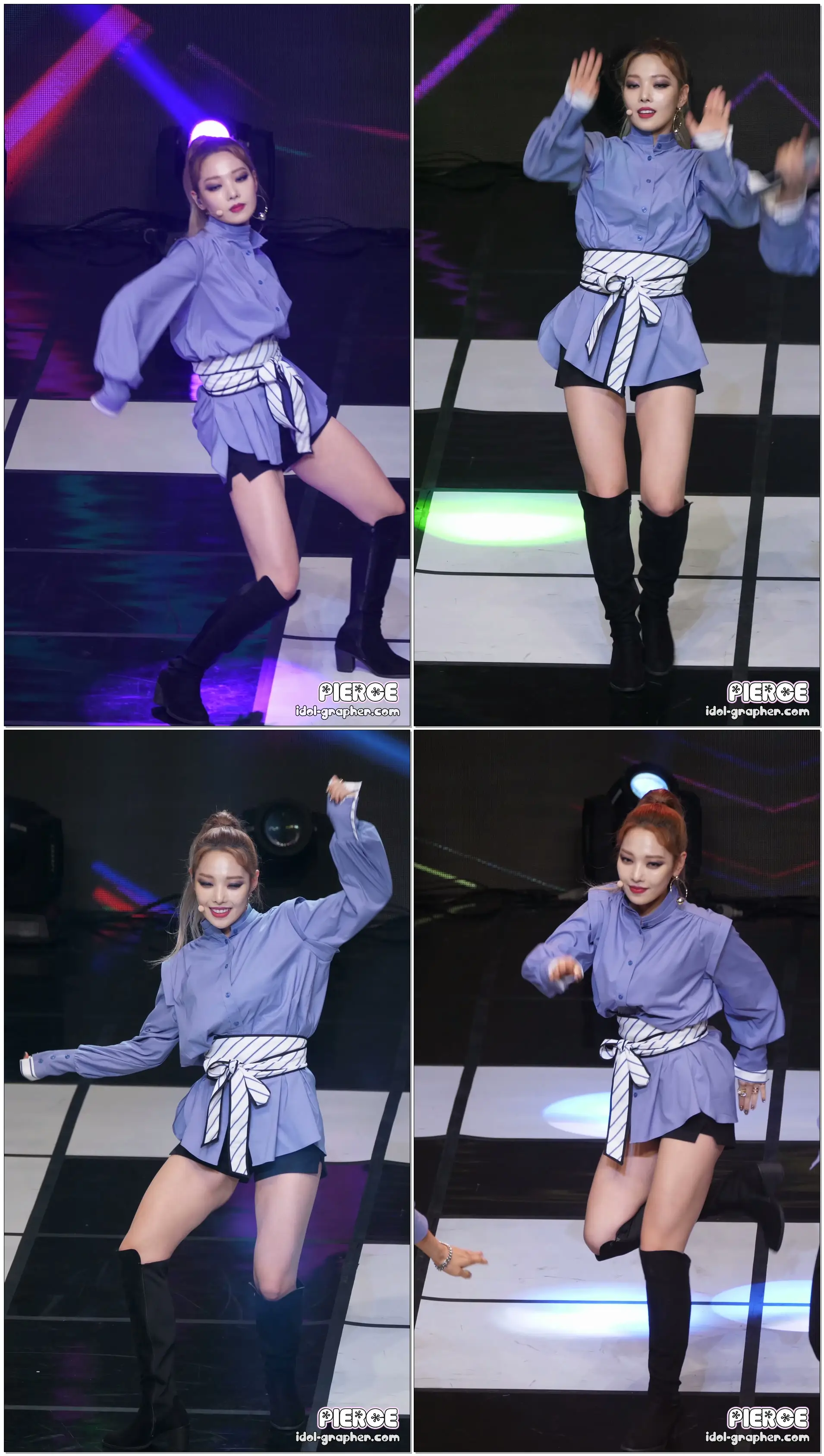 [171216] KARD 카드 (Somin 소민) - Oh NaNa 오나나 (평창 올림픽 성공개최 기원 강릉 콘서트) 직캠/Fancam by PIERCE