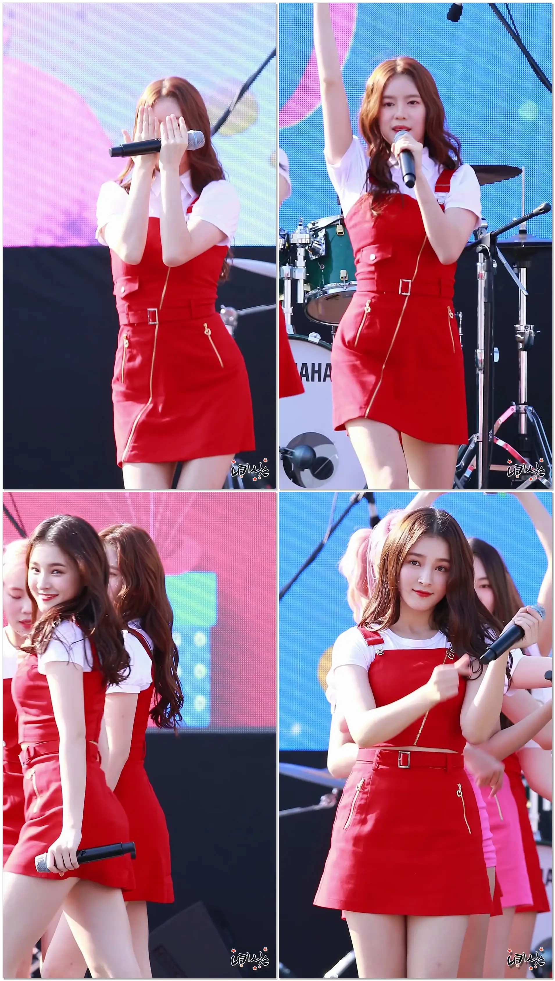 171105 모모랜드(MOMOLAND) 데이지(유정안) 어마어마해(EDM Ver.) 오산시 청소년축제 직캠(Fancam) by 니키식스
