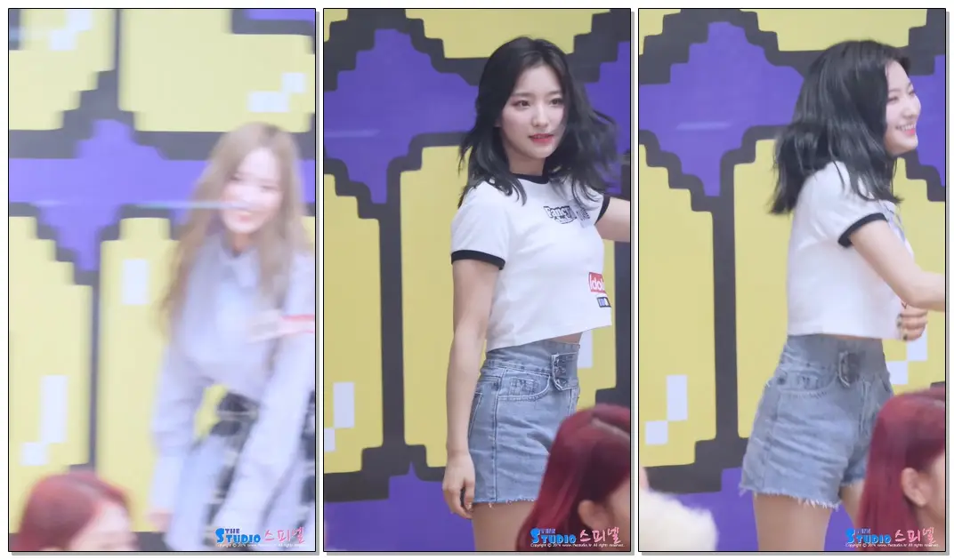 190619 #프로미스나인 #이새롬 랜덤댄스 #직캠 '오늘밤에 + I Need You' #fromis_9 #Saerom Random Dance #fancam @ 아이돌라디오