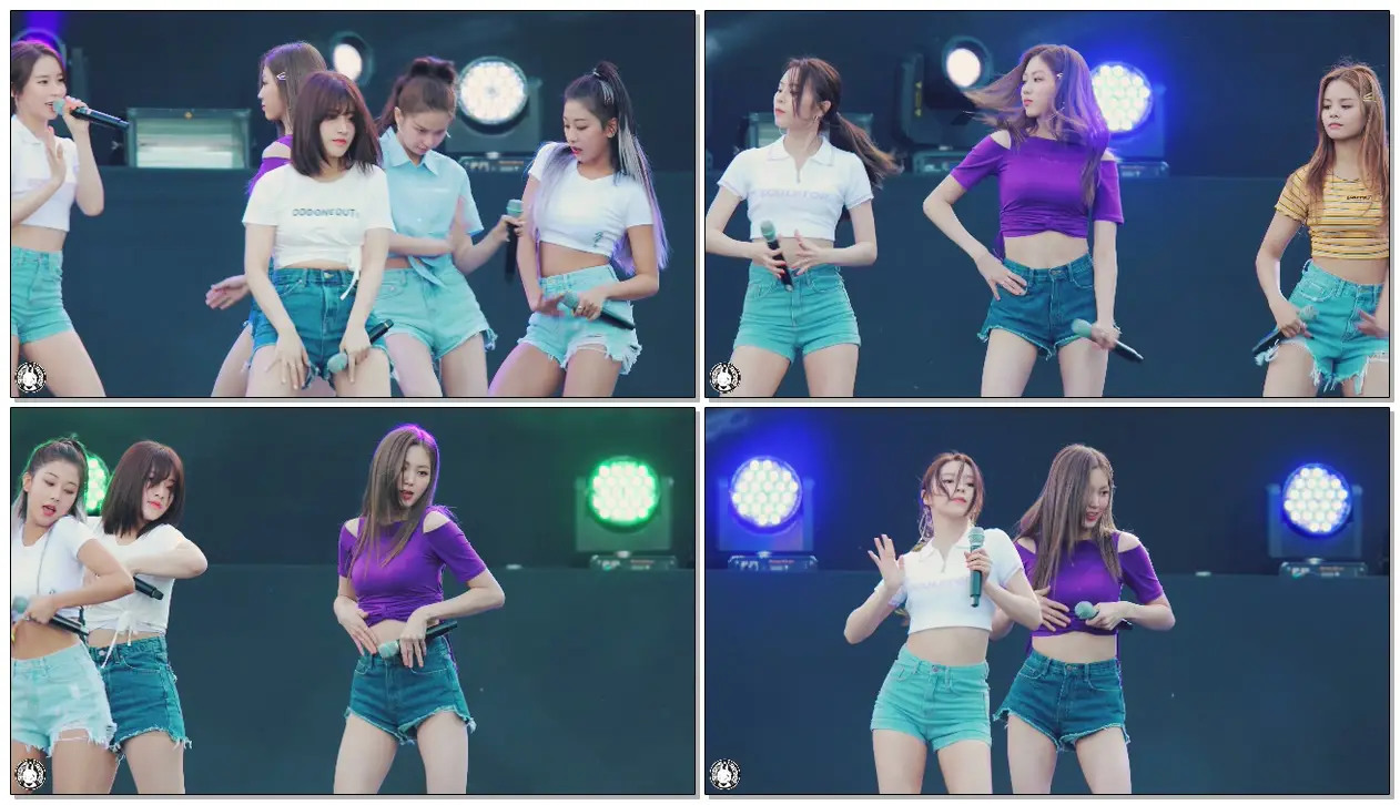 190525 #씨엘씨 '블랙드레스(BLACK DRESS)' #CLC Fancam @2019 서원밸리
