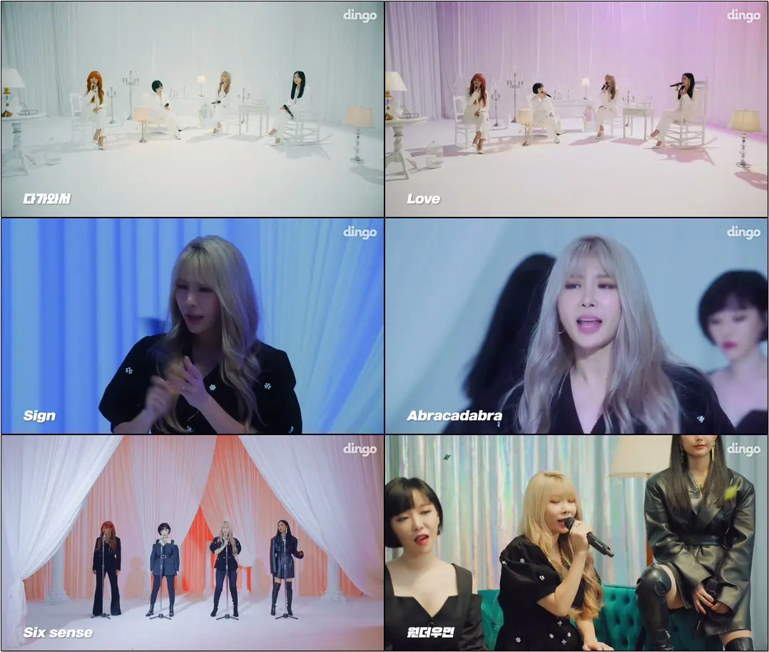 신곡 최초공개! [@STAGE] with 브라운아이드걸스｜브아걸｜클렌징크림, 다가와서, LOVE, sign, abracadabra, Sixth sense,원더우먼
