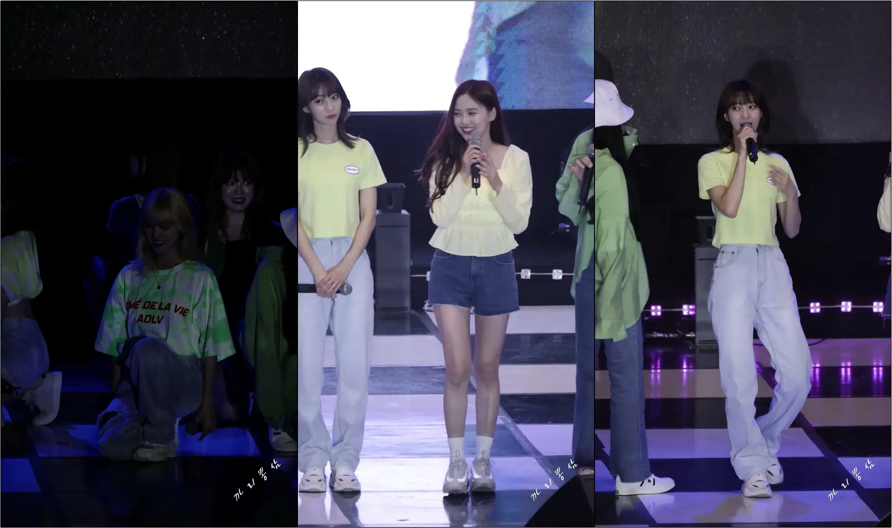 OH MY GIRL #오마이걸 #BINI 비니 음향NG+TALK 김천 청소년 페스티벌 포텐나이트 190720 #직캠/#Fancam