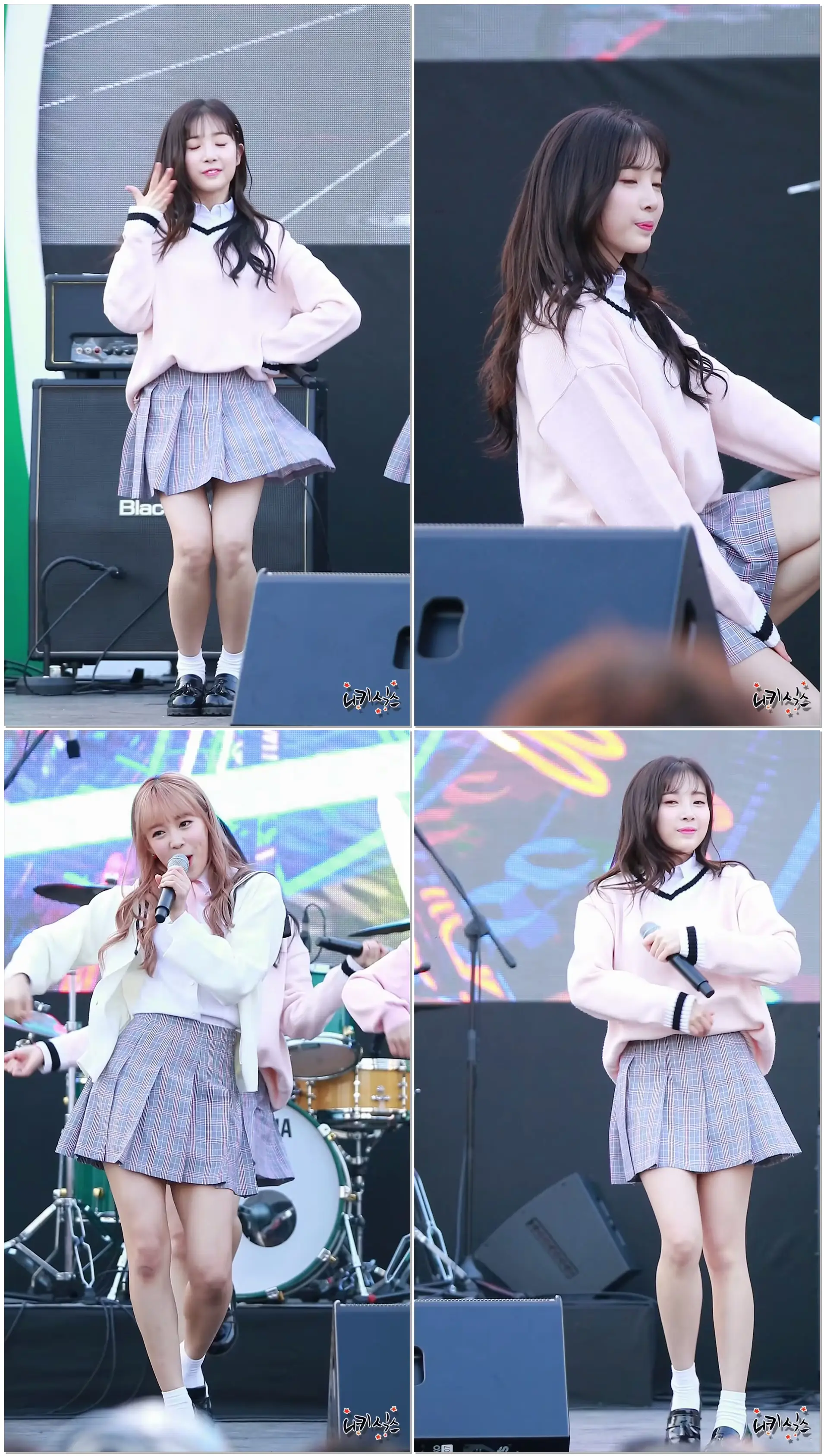 171105 에이프릴(April) 채경(윤채경) 메이데이(MAYDAY) 오산시 청소년축제 직캠(Fancam) by 니키식스