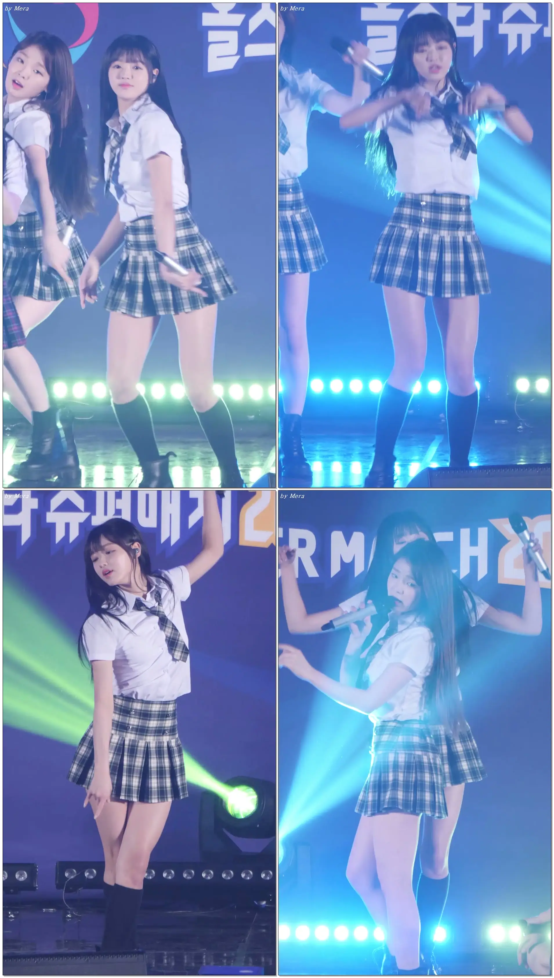 180408 오마이걸 (OH MY GIRL) 비밀정원 (Secret Garden) [유아] YooA 직캠 Fancam (화성여자배구 올스타 슈퍼매치) by Mera