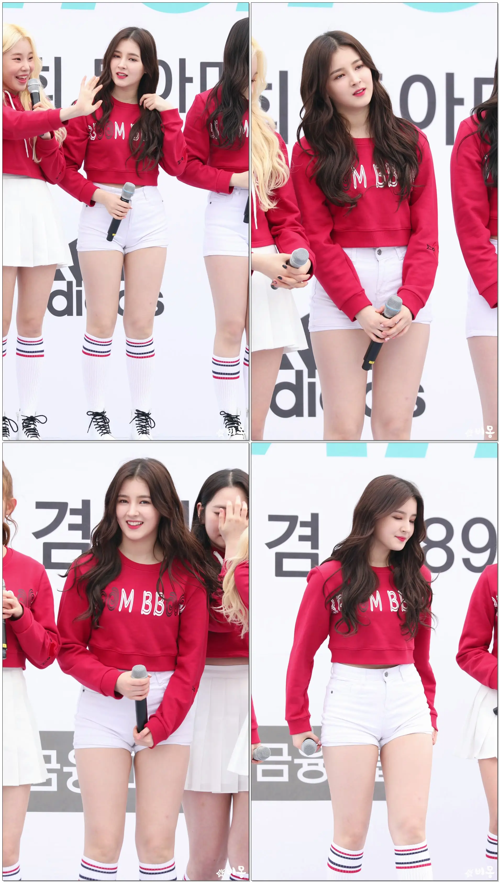 180818 모모랜드(MOMOLAND) 낸시(Nancy) 입장 & 대기 & 퇴장 영상모음 [서울국제마라톤대회] 4K 직캠 by 비몽