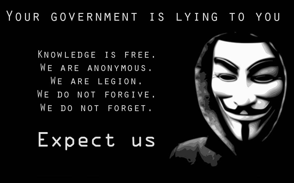 어나니머스 (anonymous) 한국전쟁일(625)해킹테러 경고!