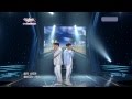 [110729] 뮤직뱅크 - 창민&이현 (HOMME) - 남자니까 웃는거야 (Man Should Laugh)