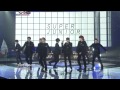 슈퍼주니어 - Superman + A-Cha + Mr. Simple @ 111223 뮤직뱅크