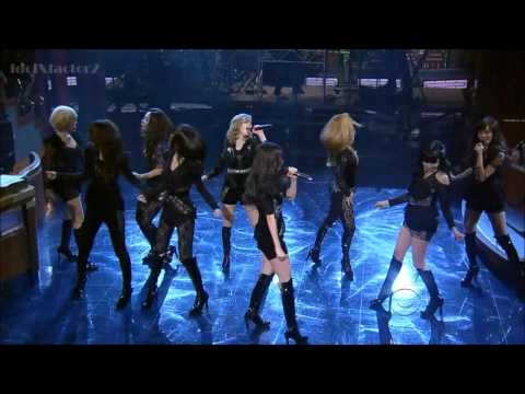 [방송영상] 120131 소녀시대 Late Show with David Letterman - The Boys