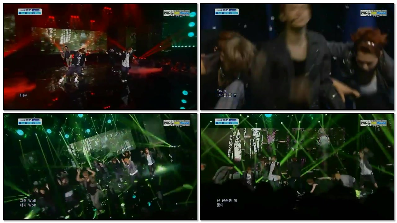 130623 EXO - Wolf @ SBS Inkigayo