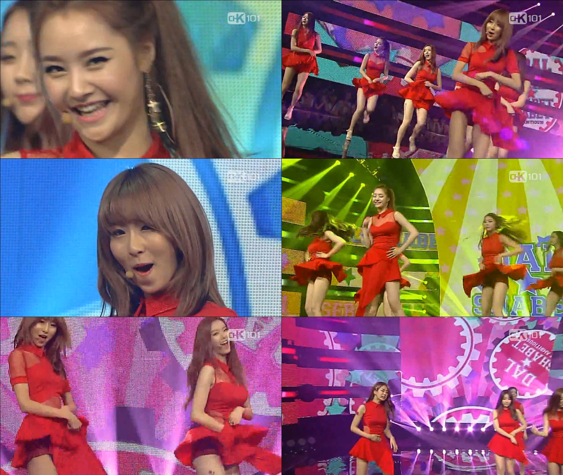 130623 Dal★shabet - Be Ambitious @ SBS Inkigayo Comeback Stage