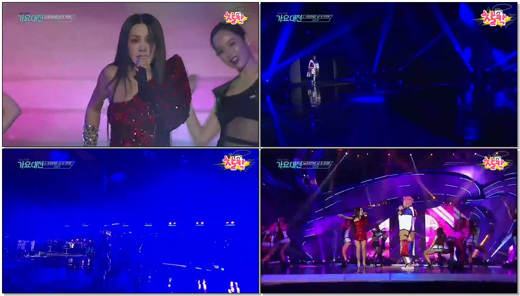 161226 Uhm Jung Hwa 엄정화 - DISCO (feat T.O.P) @ 2016 SBS 가요대전 Gayo Daejun