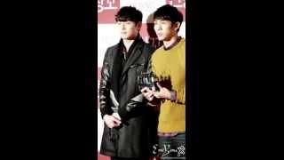 [직캠] 2AM 정진운 임슬옹 @ 121211 반창꼬 VIP시사회 by EyeYou