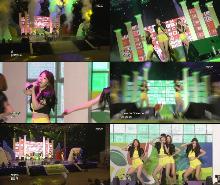 걸스데이 (Girl's Day) 여자 대통령 - 131005 청원생명축제 개막쇼