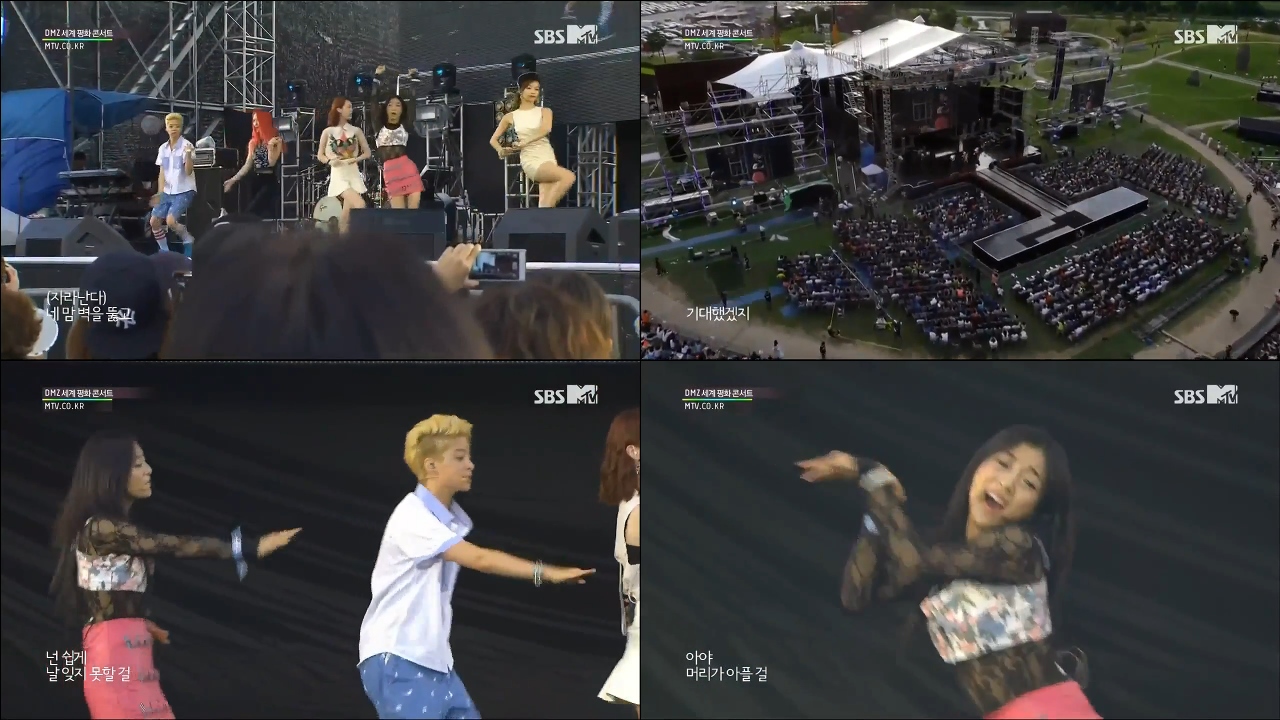 f(x) - 첫사랑니 @ 130813 DMZ 세계평화콘서트.swf