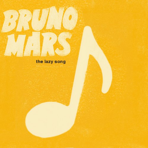 The lazy song - Bruno Mars